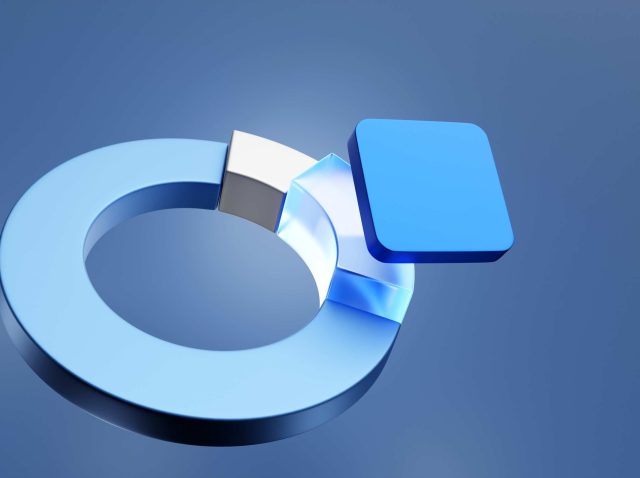 Frequency distribution chart showing nominal data analysis with categorical variables from online form responses including product preferences and customer segments