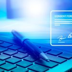 Top form API integration dashboard showing real-time data from online sign-up forms to CRM systems, with webhook connections