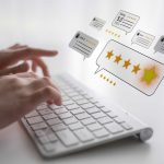 AI-powered customer feedback survey dashboard displaying real-time sentiment analysis and response patterns